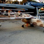 מזל"ט תוצרת התעשיה האוירית ישראל במוזיאון חיל האויר חצרים