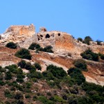 חלקו המערבי של מבצר קלעת נמרוד
