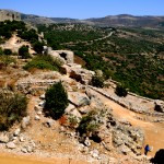 מבט אל חלקה הצפוני של קלעת נמרוד והרי החרמון