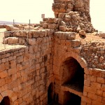 יורדים מטה מהמגדל המערבי של קלעת נמרוד