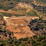 מבט אל יישובי הסביבה מערבית למבצר נמרוד