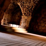 האולם מתחת למגדל השמירה המערבי