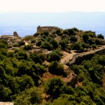 מבט לצידה הדרומי של המצודה ממגדל העוז הצפוני
