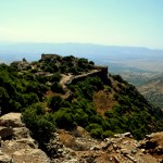 מבט לצידה הדרומי של המצודה ממגדל העוז הצפוני