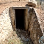 אחד מפתחי הבונקר בקיבוץ גבעת ברנר