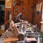 ציוד נגרות במוזיאון מזכרת בתיה