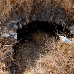 המבנה האחרון שנותר על תילו בתל קטרה - חלק מכיפת תקרת בית