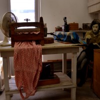 חדר הגיהוץ והכביסה במכבסת מכון איילון