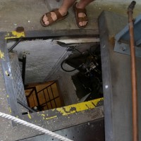 פתח הכניסה למפעל התחמושת במכון איילון