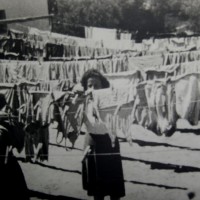 נשות המכבסה בתמונה מקורית ממכון איילון