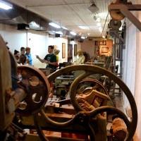 מקצה אולם המפעל במכון איילון