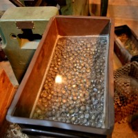 ארגז חלקי קליעי הסטן במכון איילון