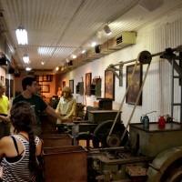 אולם מכונות ייצור הקליעים במכון איילון