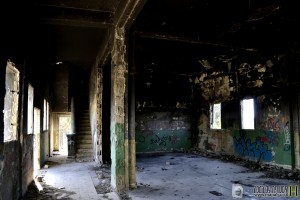 פנים הקומה הראשונה במפקדת חסן סלמה - צילום: אפי אליאן