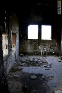 פנים הקומה הראשונה במפקדת חסן סלמה - צילום: אפי אליאן