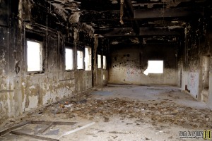 הקומה השניה בבניין המפקדה של חסן סלמה - צילום: אפי אליאן