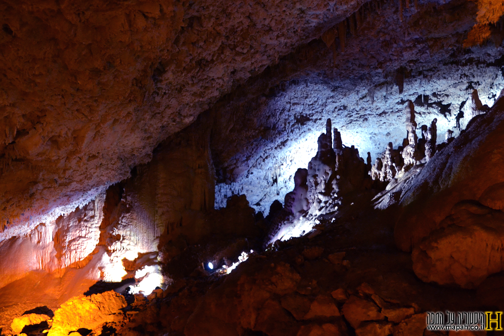 בעת שדרוג המערה, נחשפו חלקים שלא היו גלויים בעבר - צילום: אפי אליאן
