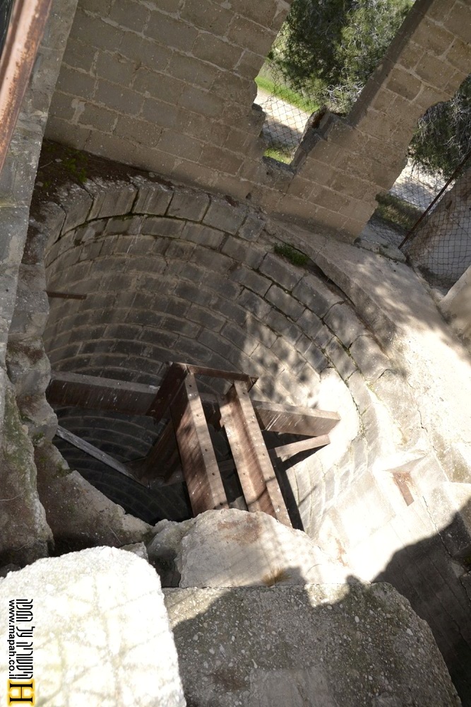 באר המים במפעל הגופרית הבריטי ביער בארי - צילום: אפי אליאן