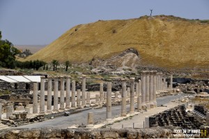 רחוב פלאדיוס בתל בית שאן
