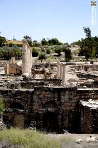שרידי הנימפיאון בתל בית שאן