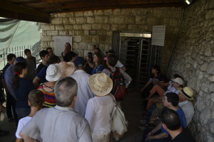 הויקיפדים במעיין הגיחון - צילום: אפי אליאן