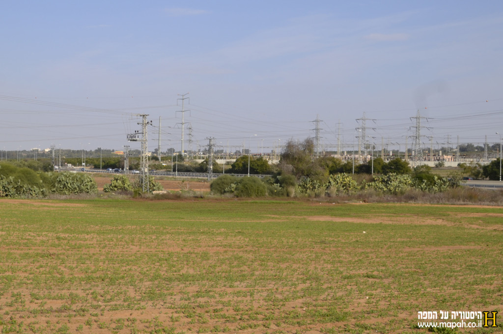 כביש 40 המפריד בין אדמות רחובות לאדמות סתרייה - צילום: אפי אליאן