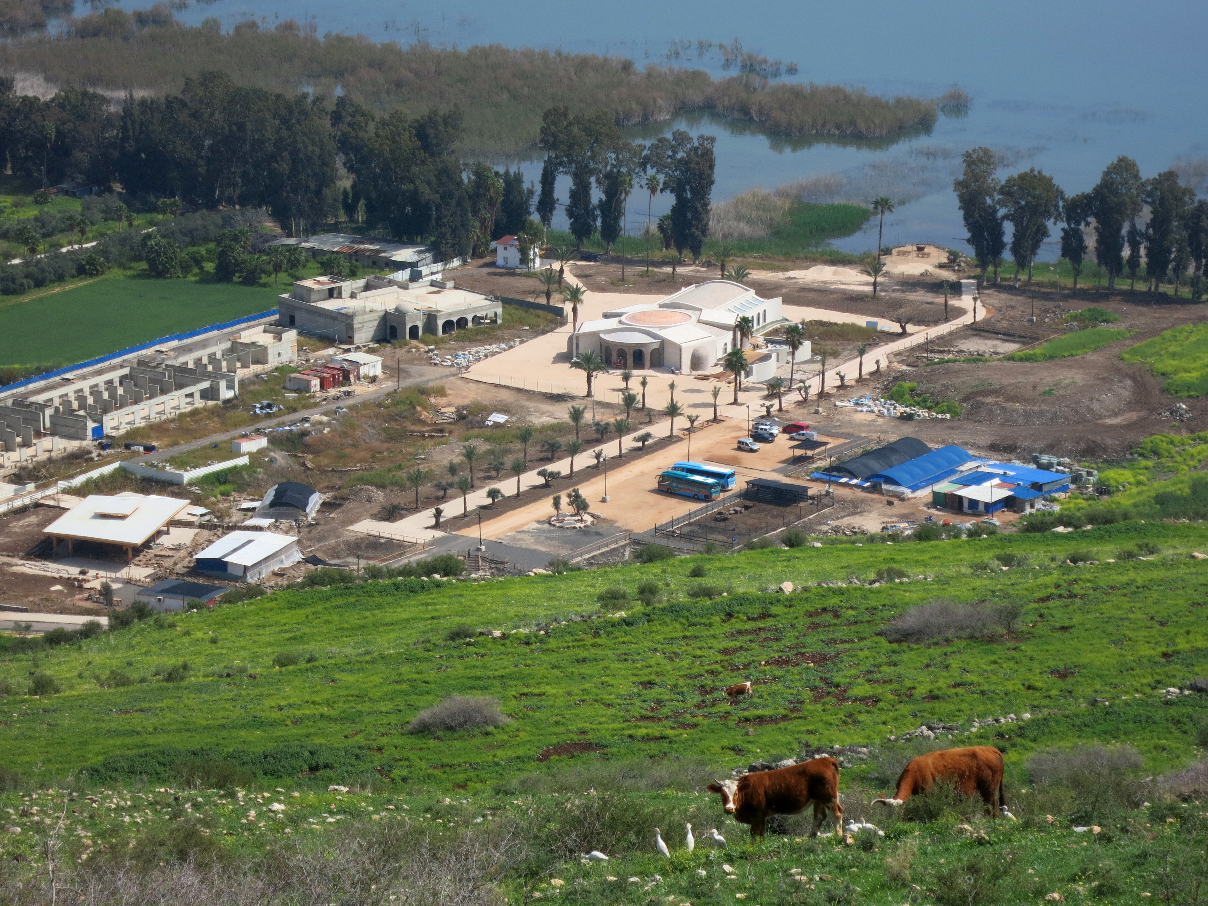 . צילום כללי של אתר מגדל. צילום: באדיבות מרכז המבקרים מגדלא