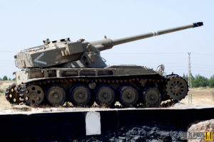 טנק AMX של חטיבה 27 - אגרוף ורומח - צילום: אפי אליאן
