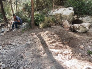 התפיסה בציפורי - צילום: ניר דיסטלפלד, רשות העתיקות