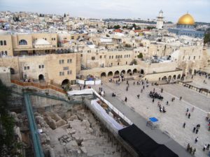 החפירות שניהלה רשות העתיקות ברחבת הכותל. צילום: שלומית וקסלר-בדולח