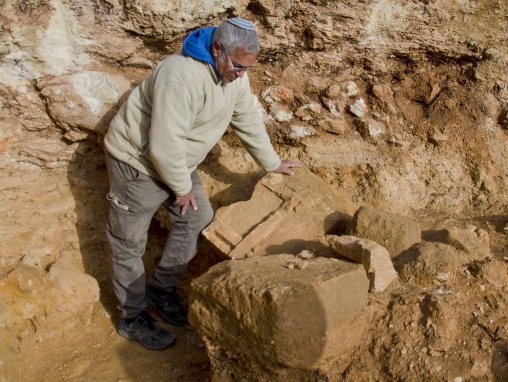 פריטי האבן הנדירים שהתגלו בחפירה