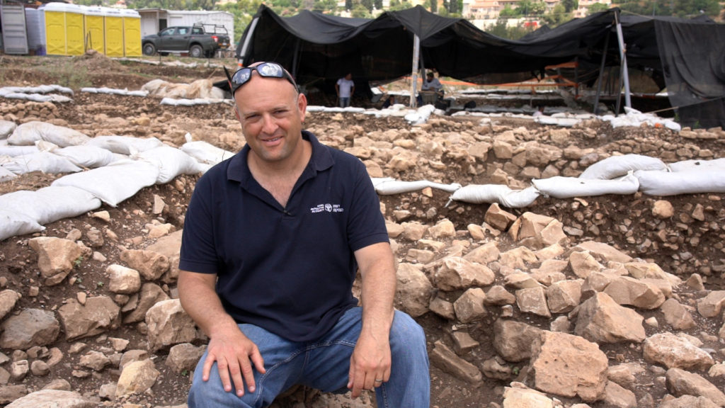 ד"ר יעקב ורדי, מנהל החפירה מטעם רשות העתיקות באתר הקדום. צילום: יניב ברמן