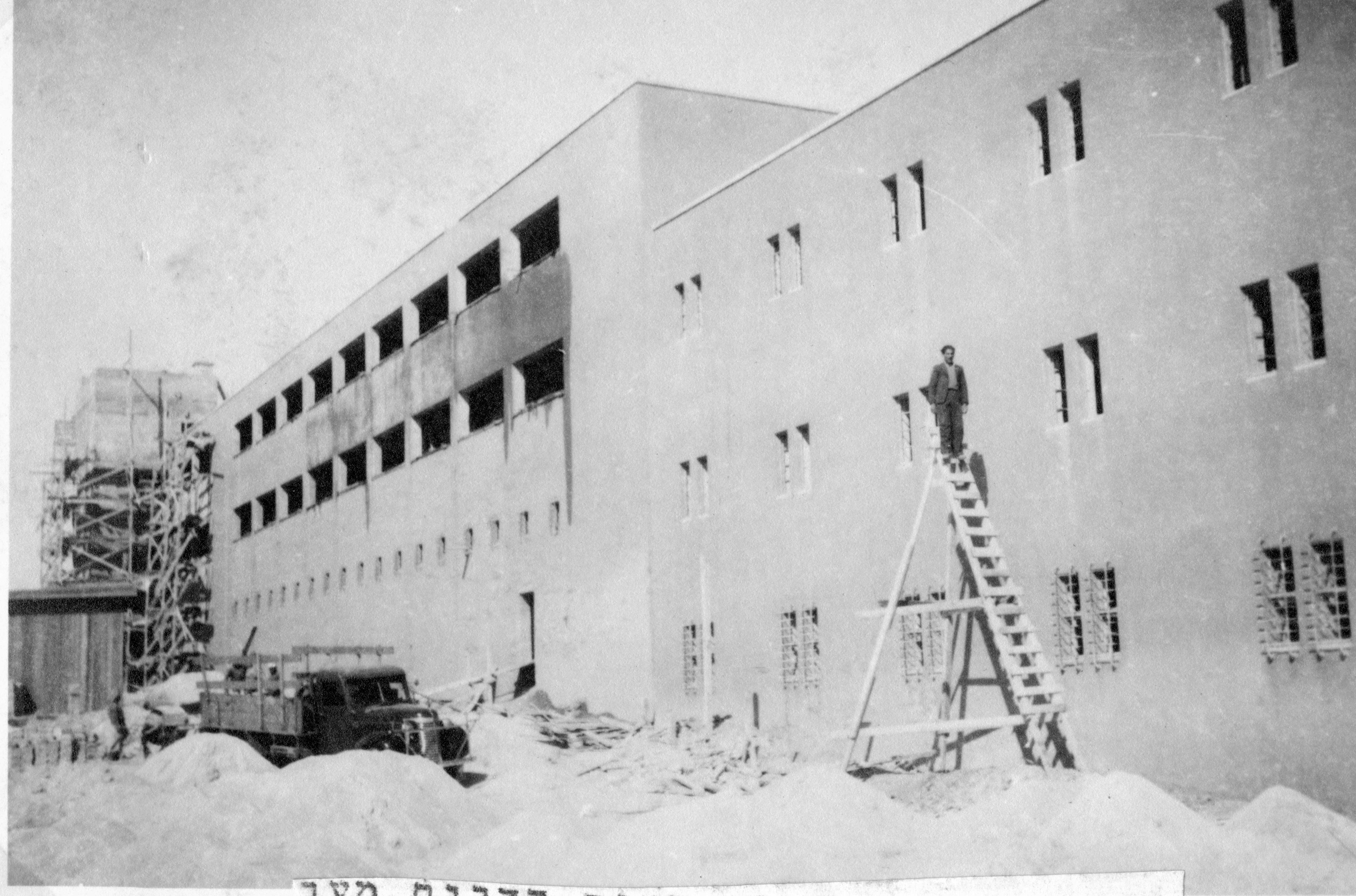 דופן עורפית של משטרת חברון - מקור: ארכיון המדינה