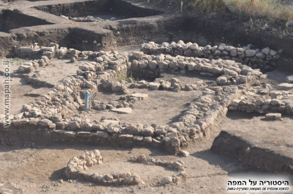 מבנה מיוחד בגזרת החפירות המזרחית