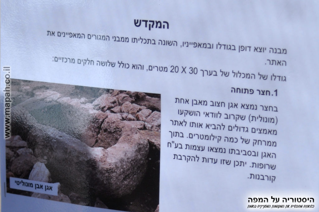 פירוט אודות המונולית בעין אסור