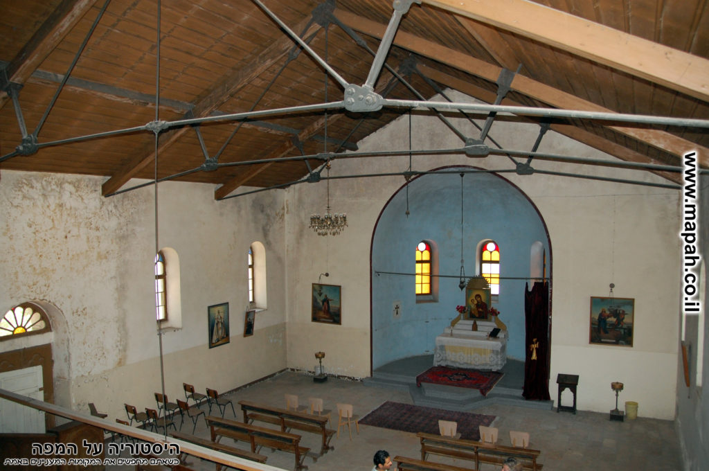 מבט מקומת הגלריה של בית העם הטמפלרי - צילום: אפי אליאן