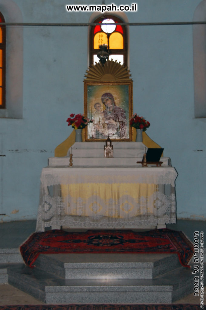 גומחת התפילה בית העם הטמפלרי - הכנסיה הארמנית - צילום: אפי אליאן