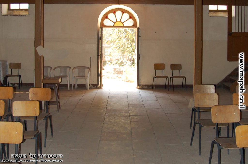 דלת הכניסה לבית העם הטמפלרי - צד דרום מערב - צילום: אפי אליאן