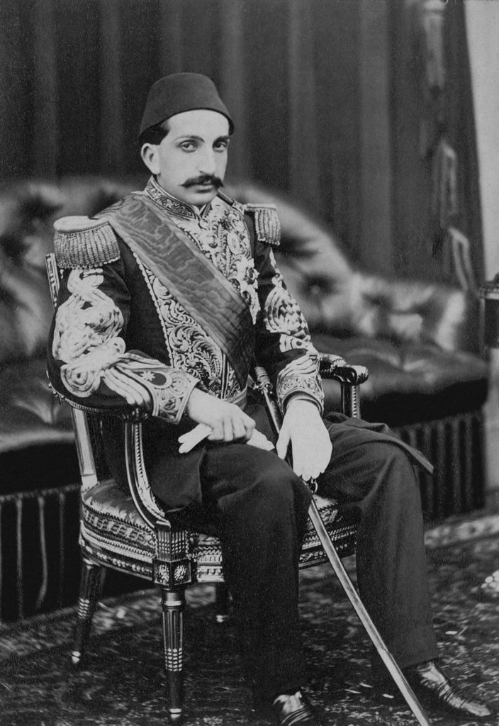 הסולטן עבדול חמיד השני כפי שצולם ב 1867 - מקור: collection at the Library of Congress