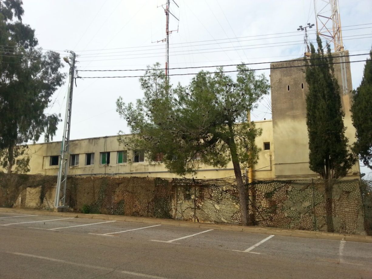 חזית תחנת המשטרה מטולה / בסיס צה"ל שנת 2014 - צילום מורן יונה