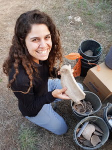 החפירה בגלאון בהשתתפות עשרות בני נוער ומתנדבים.צילום סער גנור