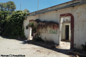 כניסה לחצרות יחידות הדיור בבניין הדרומי - בית גוברין - צילום:מורן יונה אליאן