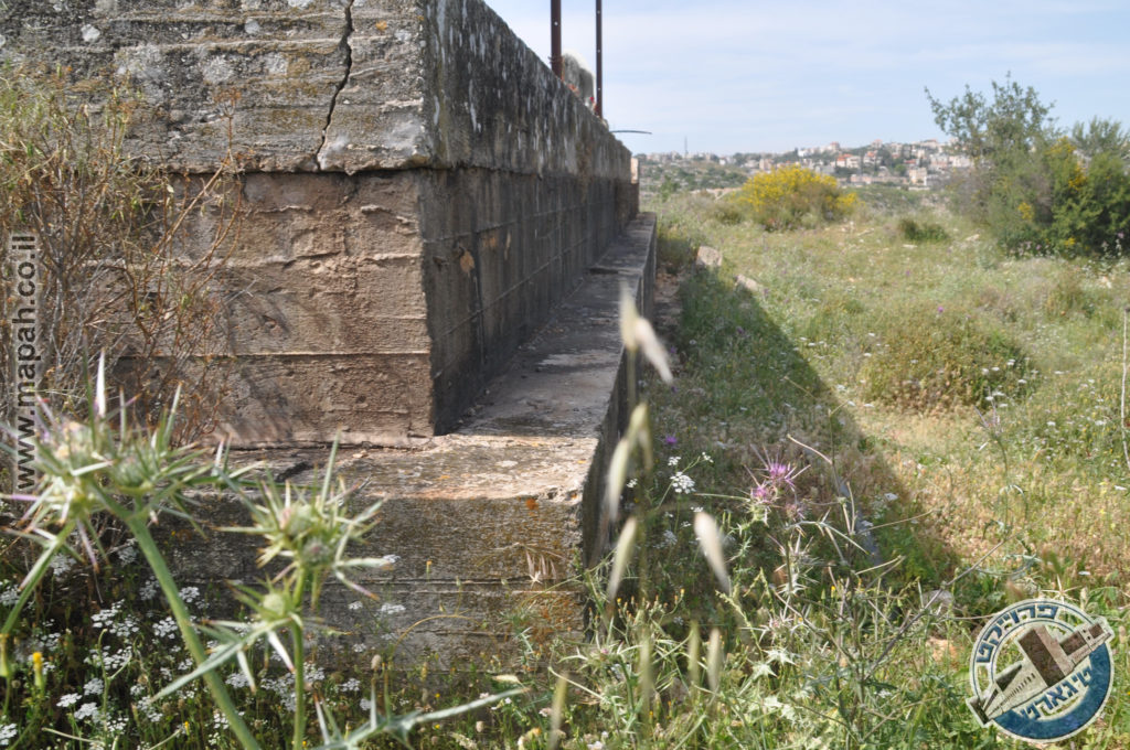 הקצה הצפוני של מאגר המים התת קרקעי בהר אגר - צילום: אפי אליאן