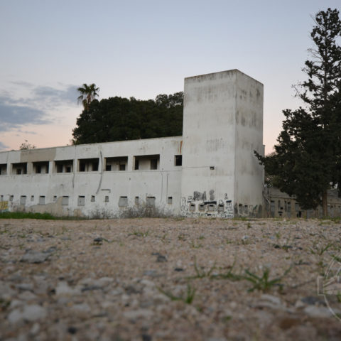 מבנה מצודת טיגארט משטרת קטרה לאחר שנאטמה 2022 - צילום: אפי אליאן