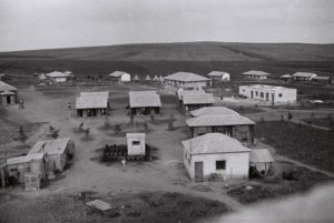 D833-056 VIEW OF KIBBUTZ NEGBA. KLUGER ZOLTAN