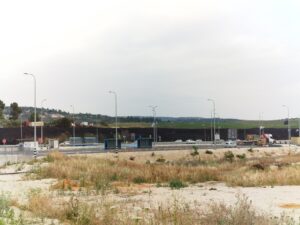 בוסתני מנזר השתקנים בלטרון לאחר שנשרפו כליל בשריפת האש הגדולה - צילום: מורן יונה אליאן