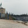 מצודת משטרת לטרון ומתחם יד לשריון לאחר השריפה הגדולה - מאי 2025: צילום: אפי אליאן
