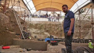 חפירת רשות העתיקות בעיר דוד. צילום אמיל אלג'ם