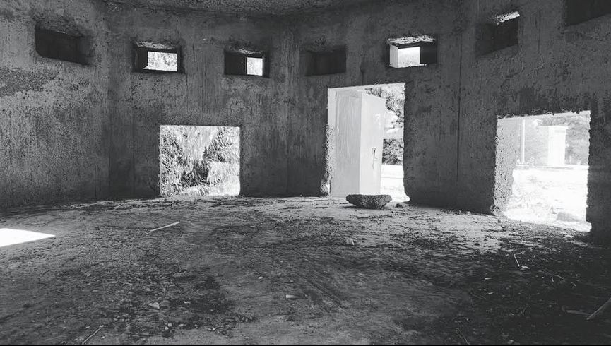 עמדת השמירה בקיבוץ עמיעד - צילום: עמוד האינסטגרם של היסטוריה על המפה