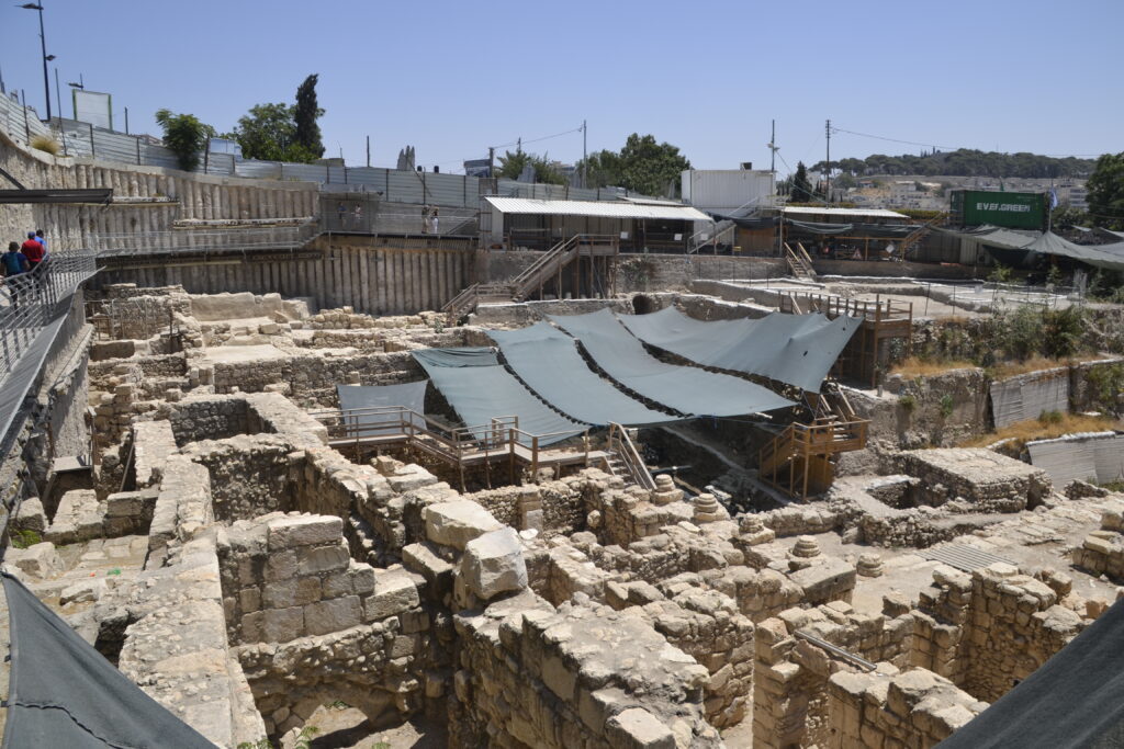 חפירות חניון גבעתי עיר דוד - צילום: אפי אליאן